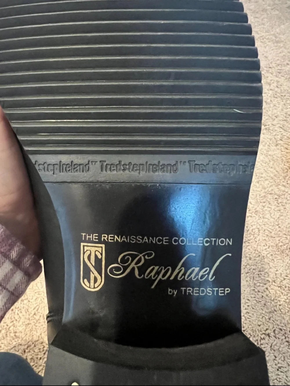Tredstep Raphael dress boots size 9.5/10 wide calf tall height
